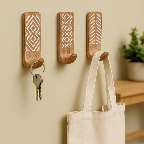 Handcrafted Wall Hooks — Where Style Meets Strength!