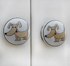 Puppy Flat Kids Knob