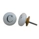 C Flat Alphabet Ceramic Cupboard Knob