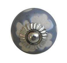 Grey Etched Ceramic Knob-16