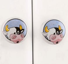 Bull Ceramic Knob