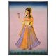 Mughal Court Lady Painting