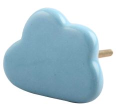 Turquoise Cloud Ceramic Cabinet Knob Online