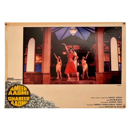 Dance Scene 1930 Ameer Aadmi Ghareeb Aadmi movie Poster