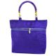 Purple Gold Velvet Hand Bag