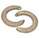 Brass Camel Anklet In Pair Engraved  Female Face