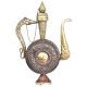 Vintage Copper With Brass Embossed Design Surai Wine Tea Pot