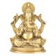 Brass 4 Handed Ganesha Statue
