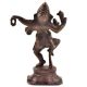 Brass Dancing Statue Of Ganesha on Lotus Flower