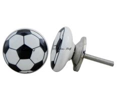 Soccer Ceramic Knob