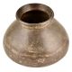 India Brass Handmade Water Storage pot With A Wide Base