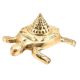 Hand Made Pyramid Tortoise Turtle With Shri Yantra In Brass