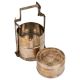Brass Tiffin Box Three Tier Lunch Box
