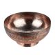 Copper Bowl With Moghul Style Engraving with a  Round Base