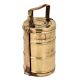 Brass Tiffin Box With Three Containers With  Thick frame And Traditional locking System