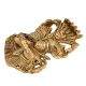 Brass Fierce Monster Face Wall Hanging For Home Decoration