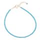 Chic Blue Turquoise Beads Bracelet For Girls