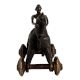 Brass Rider On Horse Temple Toy Home Decoration