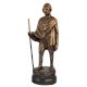 Standing statue of Mohandas Karamchand Gandhi