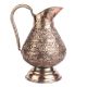 Rounded Copper Repousse Jug For Decoration