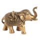 Elephant With Figure Laxmi & Ganesha Small