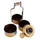 Copper Antique Lunch 3 Tier Dabba
