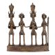Brass Figurines Of Tribal Musical Band From Dhokra