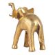 Brass ElephantÂ Statue With Raised Trunk