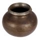 Round Brass Water Pot Kitchen Utensil