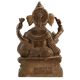 Lord Brass Ganesha Resting On Pillow