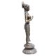 Brass Namaste Lady Statue