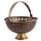 Brass Decorative Flower Bowl