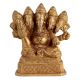 Brass Panchmukhi Ganesha Statue