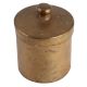 Vintage Brass Canister With Lid