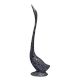 Oxidized Brass Swan With long Extended Neck