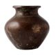 Indian Ceremonial Brass Water Pot InÂ Tribal Folk Style