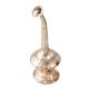 Silver Plated Brass Rose Water Sprinkler Engraved with Floral Design