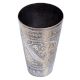 Brass Lassi Glass With Floral Leaf Design