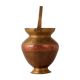 Traditional Indian Brass Copper Holy Water Pot