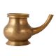 Plain Indian Bronze Holy Water Pot