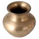 Plain White Metal Alloy Holy Water Pot