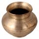 Round Plain Holy Water Pot for Home Decor