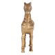 Indian Vintage Brass Horse with Artistic Work