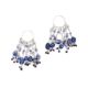 Adorable Blue Stone Earrings in 92.5 Sterling Silver