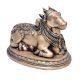 Brass Sitting Nandi Bull Lord Shiva Statue
