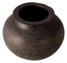 Large Brass Pot for Cooking in Islamic Art