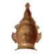 Brass Goddess Parvati Head Wall Hanging