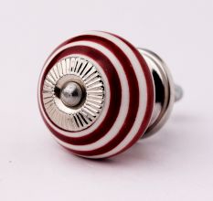 Old Cherry Striped Knob