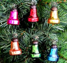 Bell Shape Christmas Ornaments