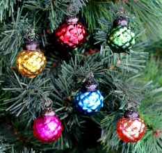 Round Christmas Ornaments For Tree Decoration